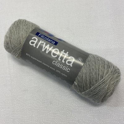 Arwetta Classic, färg 957 ljusgrå.