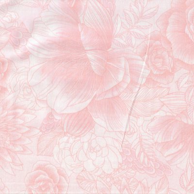 2869, Blommor i rosa, tygbredd 110 cm