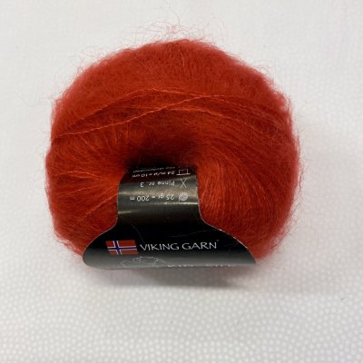 Viking Kid-Silk, röd, f.350