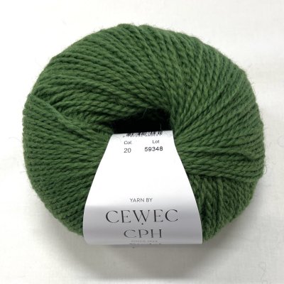 Cewec Sirdal, färg 20 grön, nystan á 50g/125m