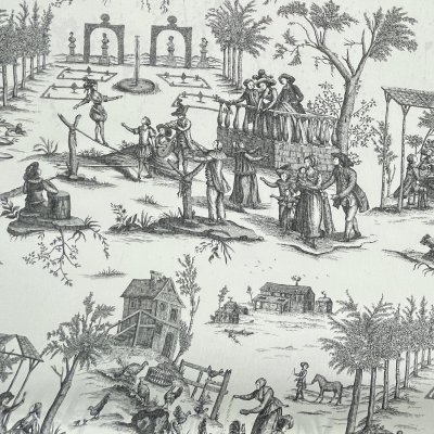 10109, Toille de Jouy, tygbredd 140 cm.