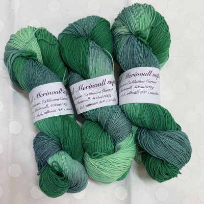 merino-garn-handfärgad