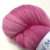 Merino med mullbärssilke, rosa, lace ca 800/100g