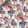 010 jersey, Hortensia, tygbredd ca 150 cm.