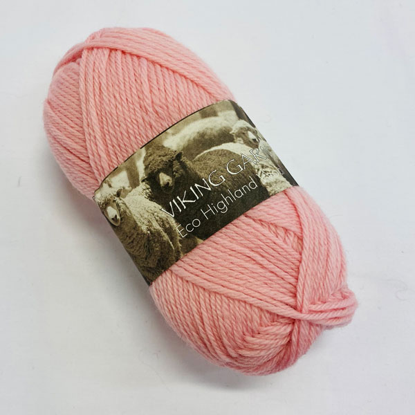 Eco Highland Wool, f 263 rosa.