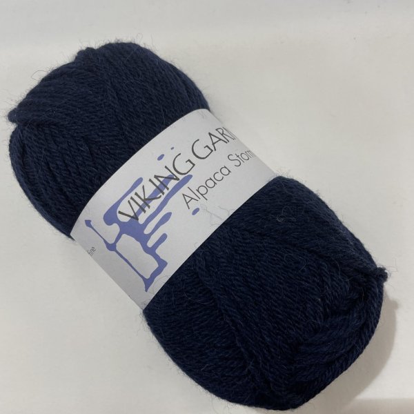 Alpacka Storm, färg 526 marinblåblå.