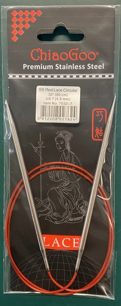 ChiaGoo red lace stickor