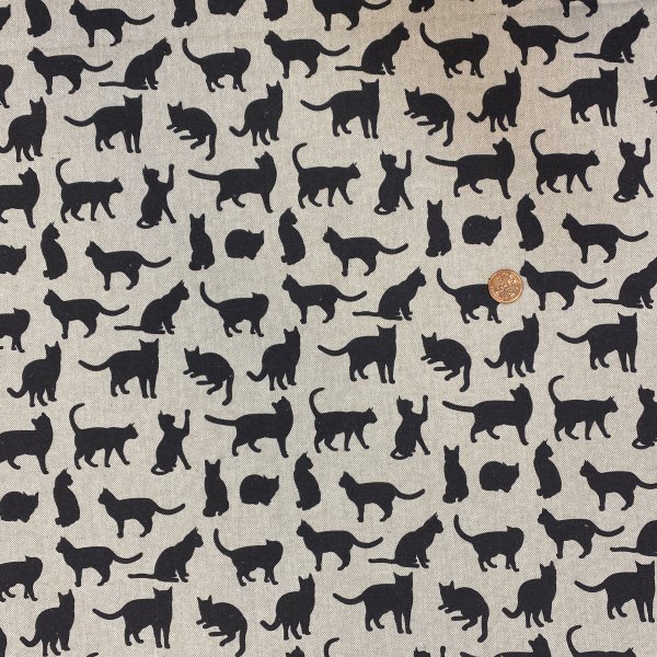  10101, Katter, tygbredd 140cm.