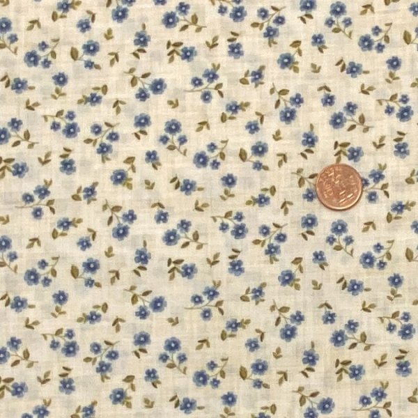 2104, små blommor, tygbredd 110 cm