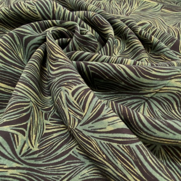MT 14, 100% Viscose med tryckt motiv.