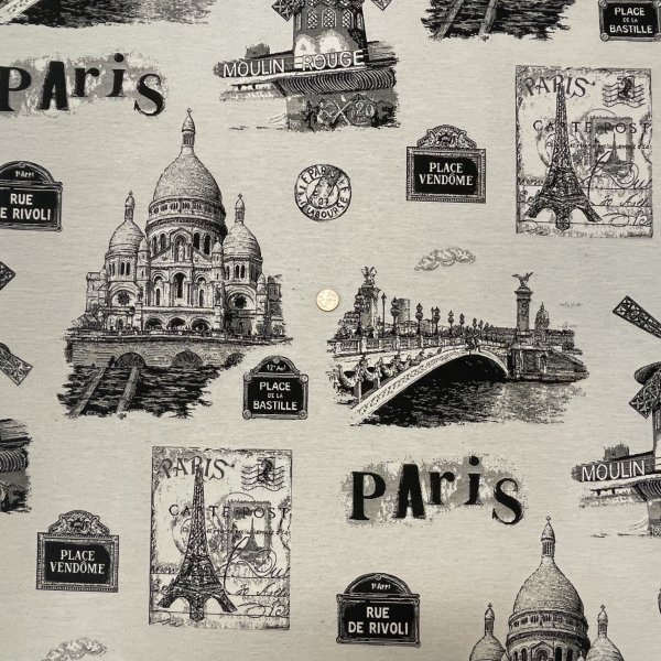 309199 Paris, tygbredd 140 cm