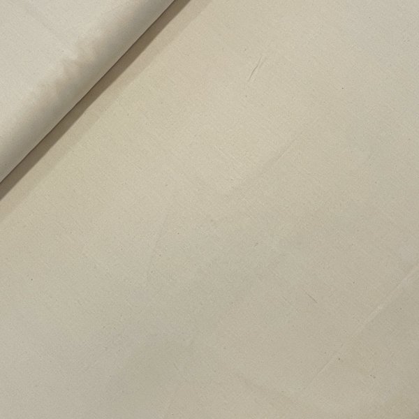 LV02, Lakansväv Oblekt/Fröskal, tygbredd 150 cm.
