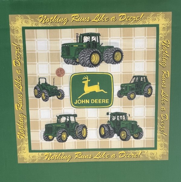 3306, John Deere, Rapport tygbredd 110 cm.
