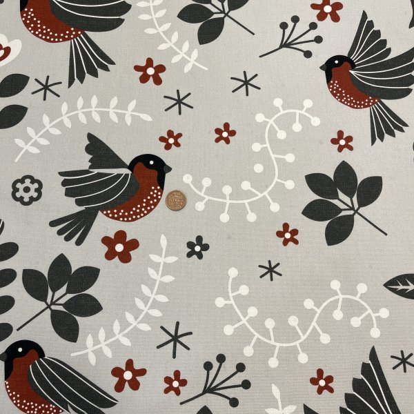 10112, Domherre, tygbredd 150 cm.