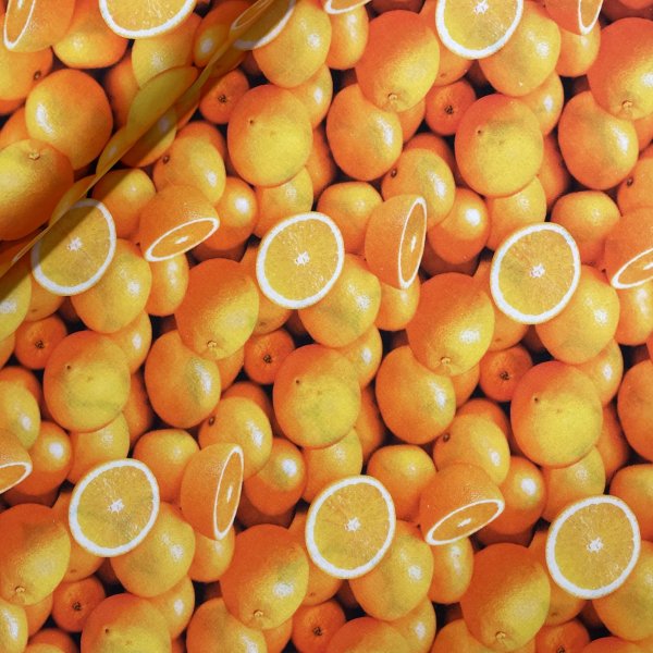 19101, Apelsin, tygbredd 110 cm