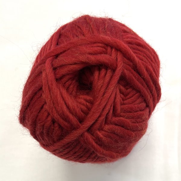 Viking Garn, Snorre f. 265 röd, 100% Highland Merino ull.