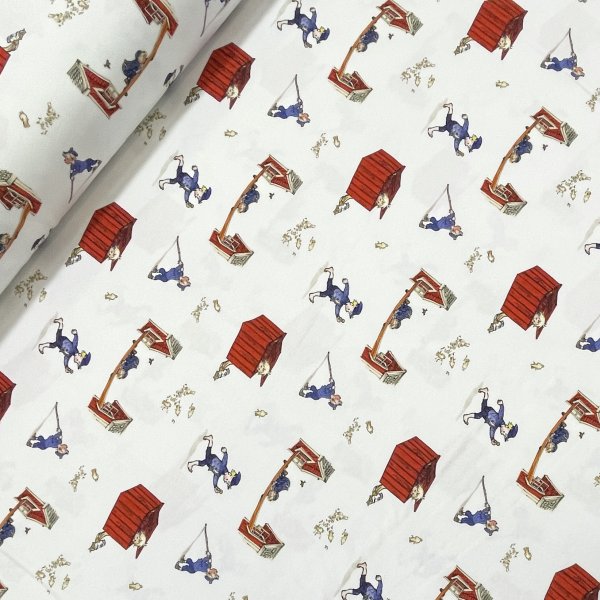 013, Emils upptåg, tygbredd ca 150 cm.