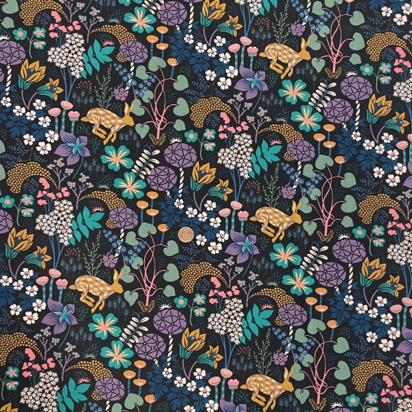 003, Lyckeflykt, tygbredd ca 160 cm