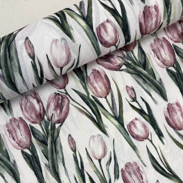 gardintyg-metervara-tulpaner-inredningstyg