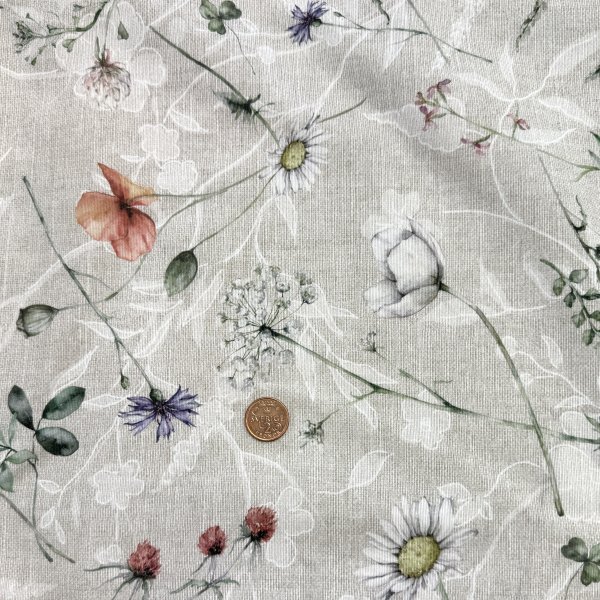  Gardinkappa metervara, Elara 55% bomull, 45% polyester.